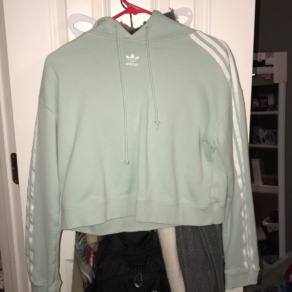 Adidas cropped hoodie